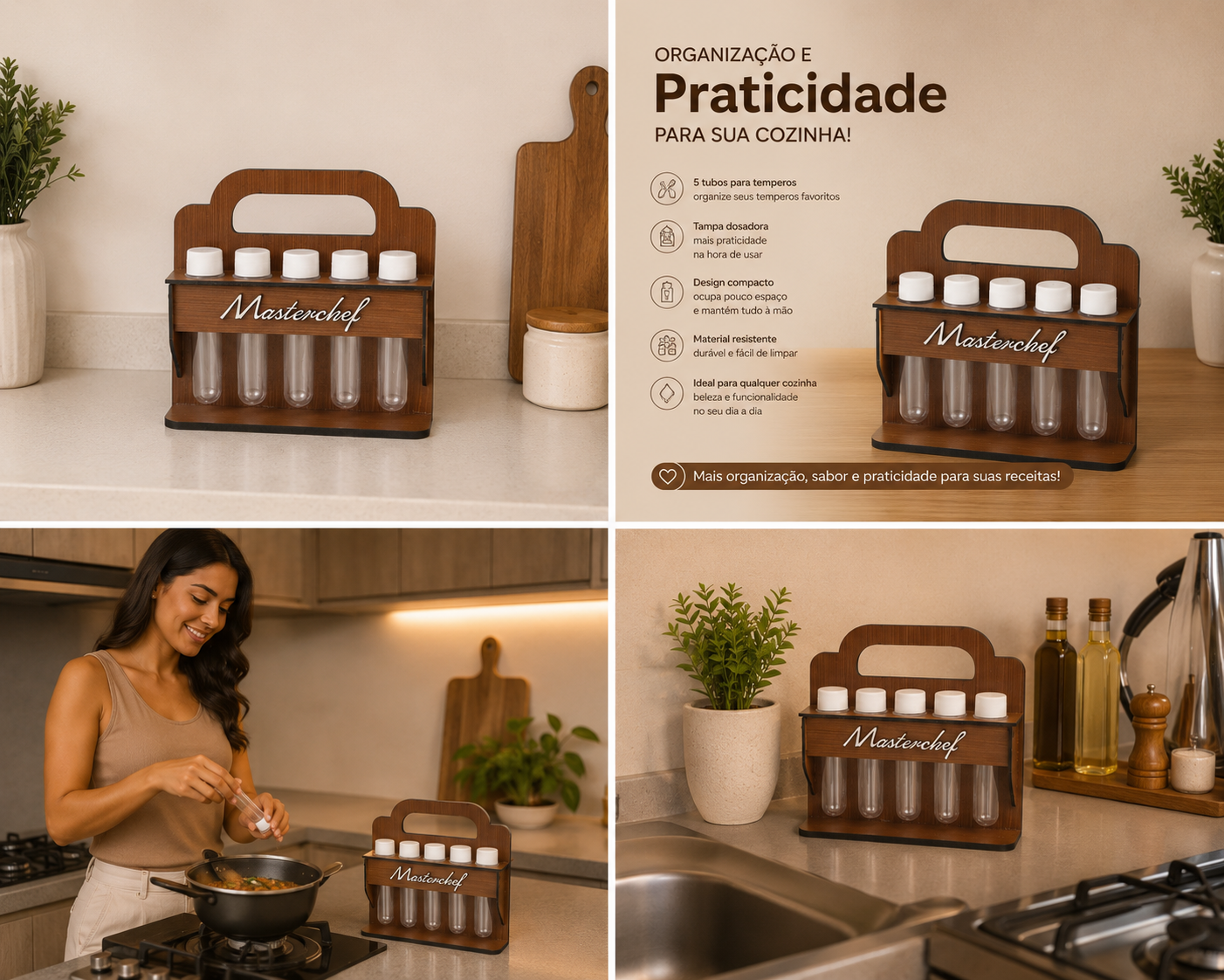 Porta Tempero ¨ Master Chef ¨ - Imagem 5