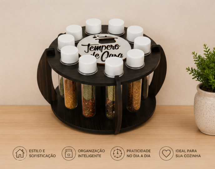 Porta Tempero ¨Tempero De Casa¨