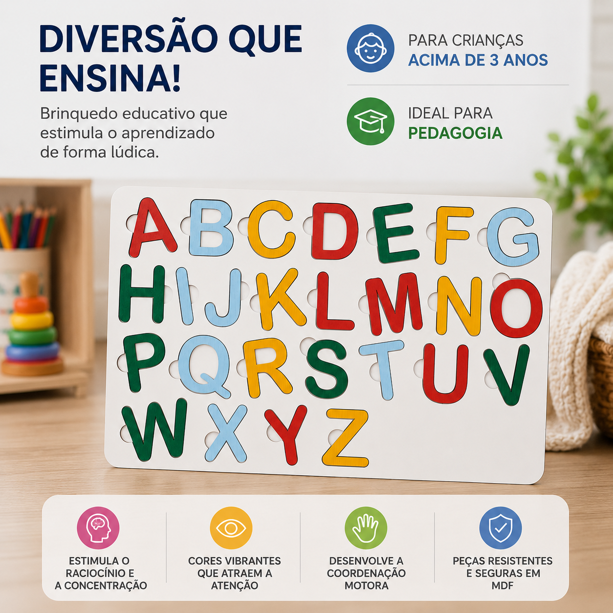 Alfabeto Descobrindo o ABC - Imagem 3