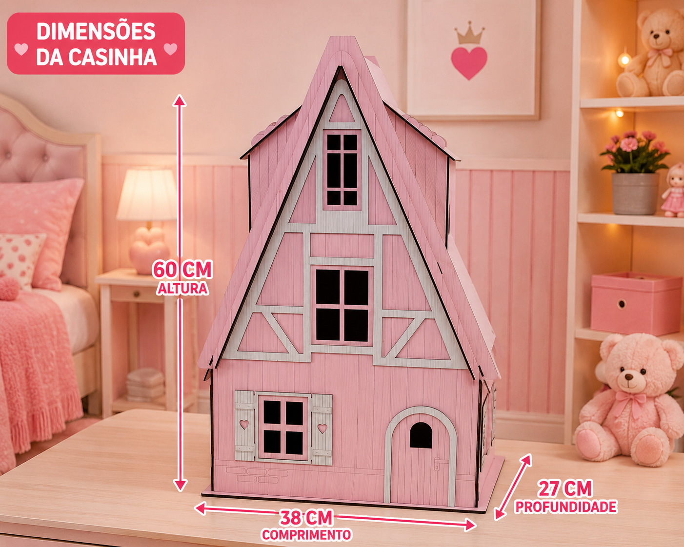 Casinha de Boneca Holandesa - Imagem 5