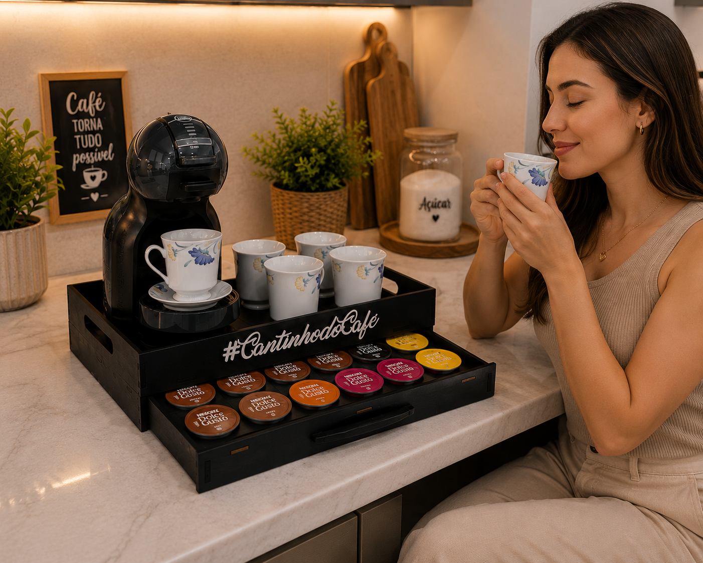 Porta-Cápsulas Dolce Gusto Premium | Perli Design - Imagem 3